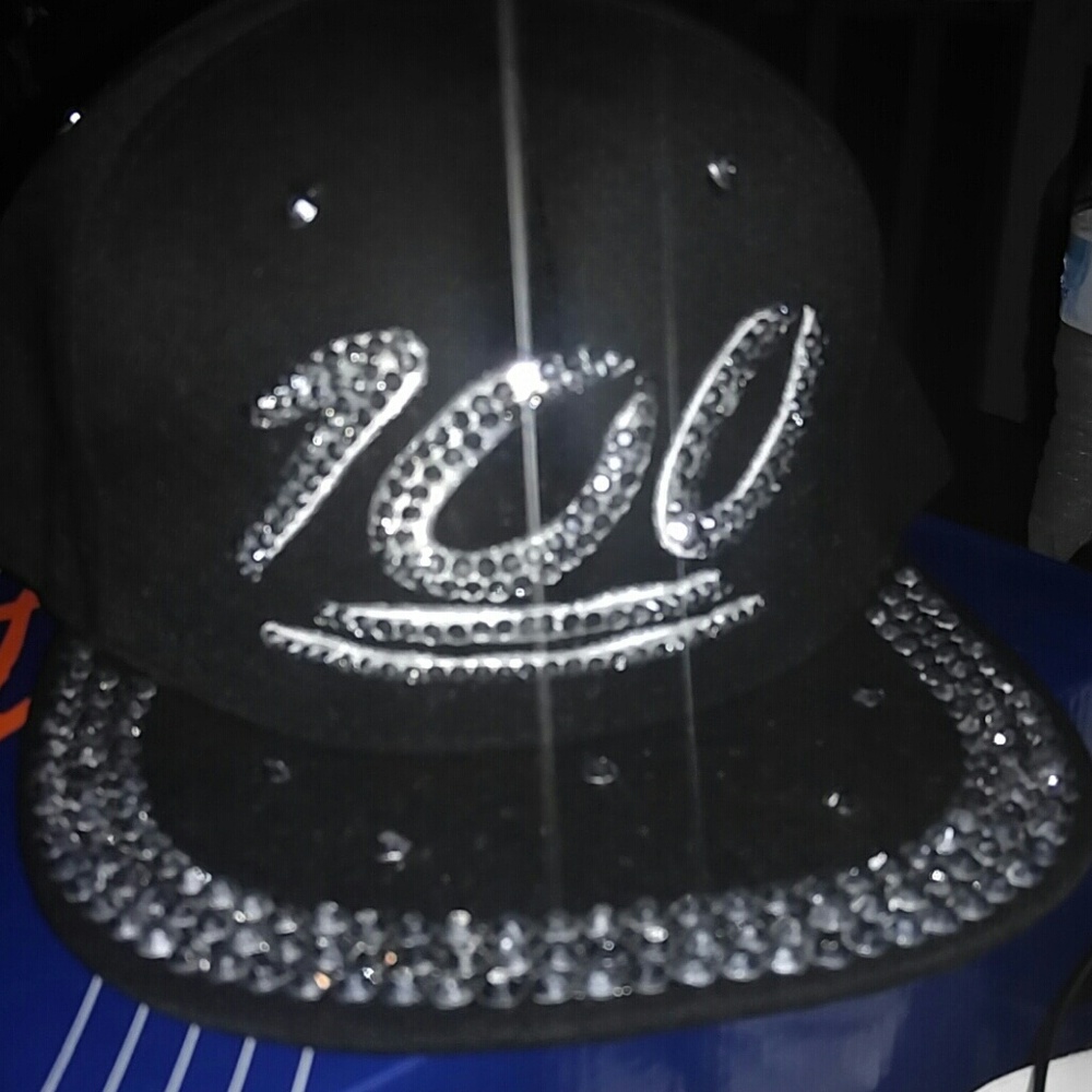 Lady's/ Girl's Blinged Out Adjustable Cap